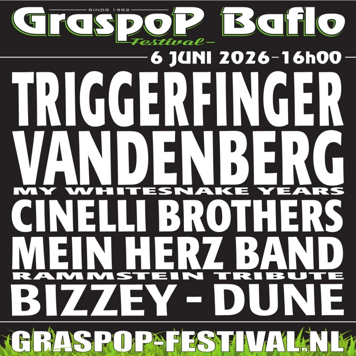 Graspop Festival Baflo 2026